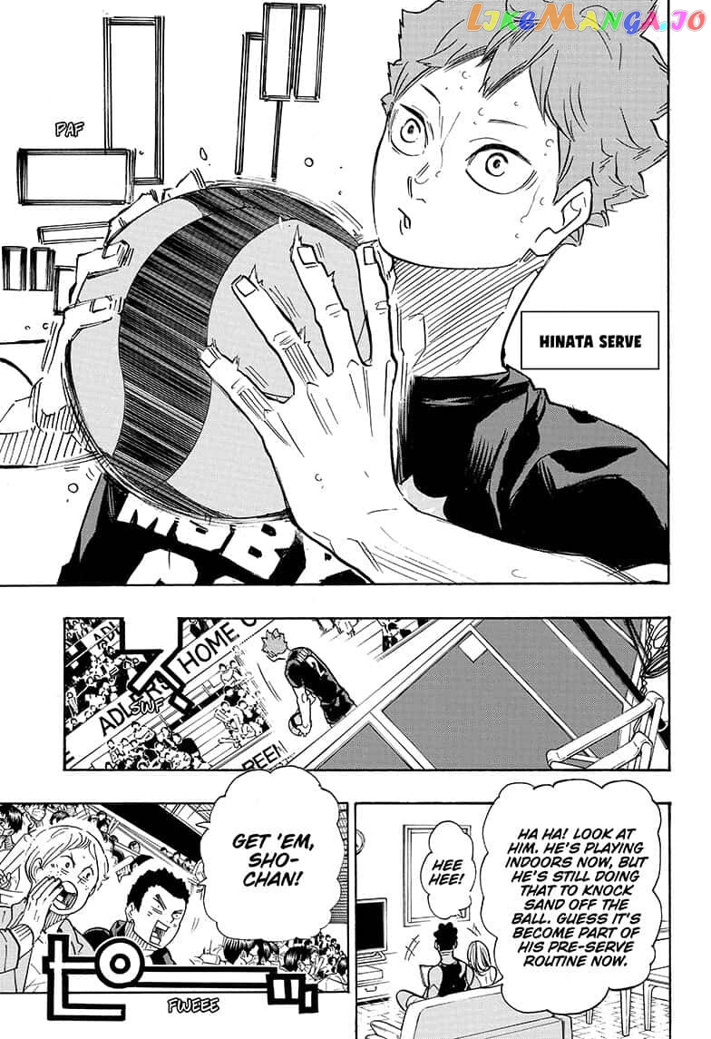 Haikyuu!!, Chapter 383 image 03